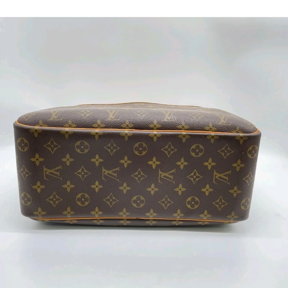 Auth Louis Vuitton Monogram Deauville Handbag W/DustBag - Picture 3 of 16